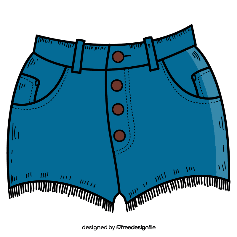 Women hot pant clipart