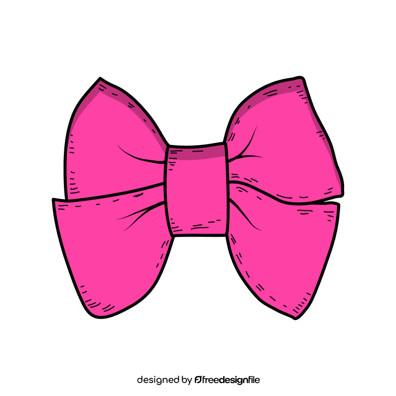 Baby butterfly bow clipart