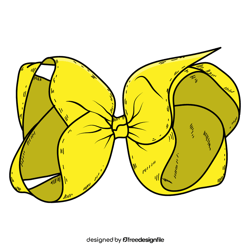 Baby nicki bow clipart