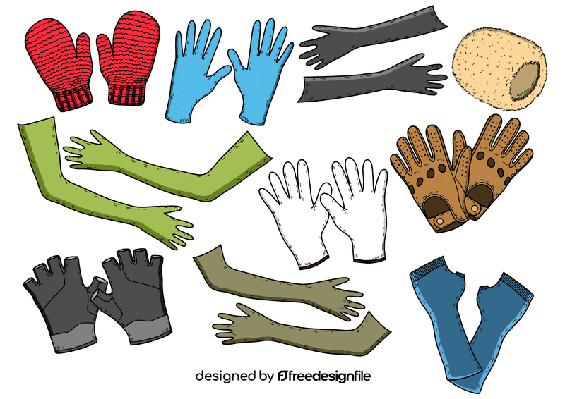 Gloves vector