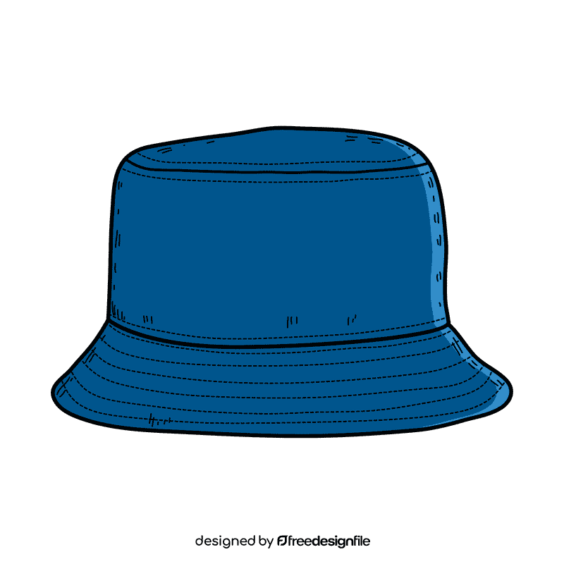 Women buckett hat clipart