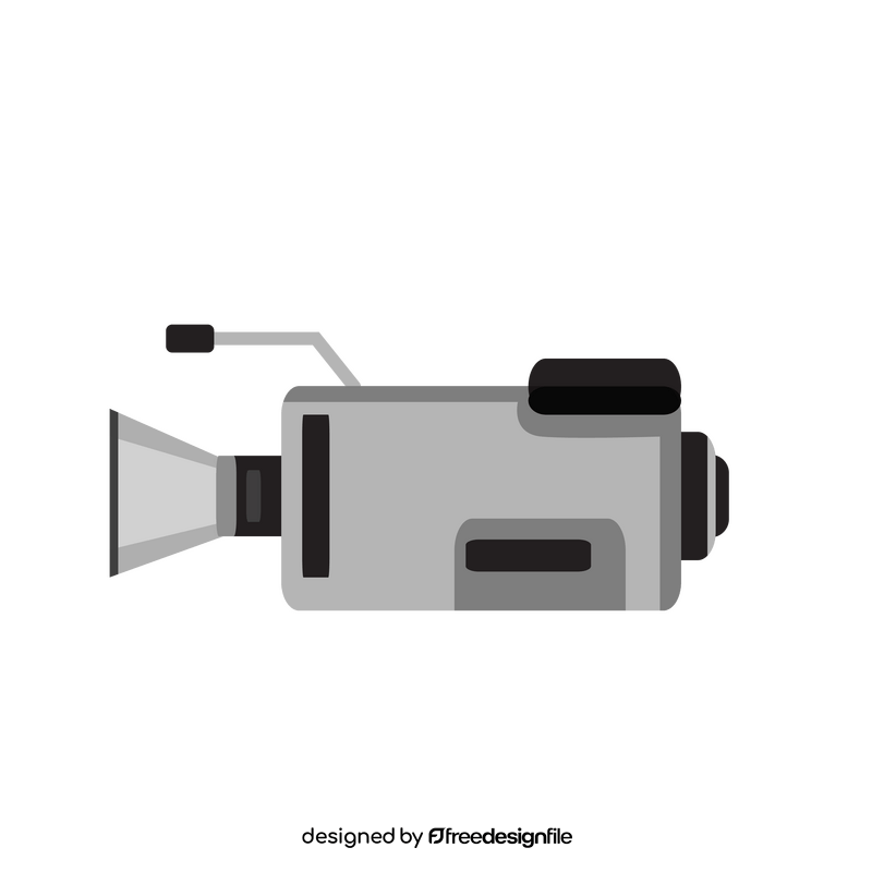 Video camera clipart