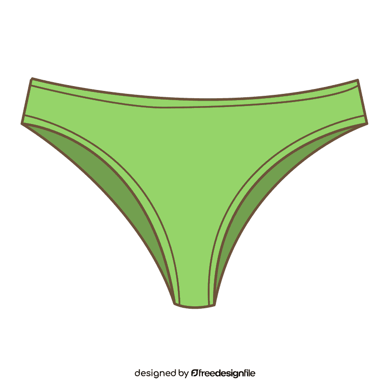 Cheeky panties clipart