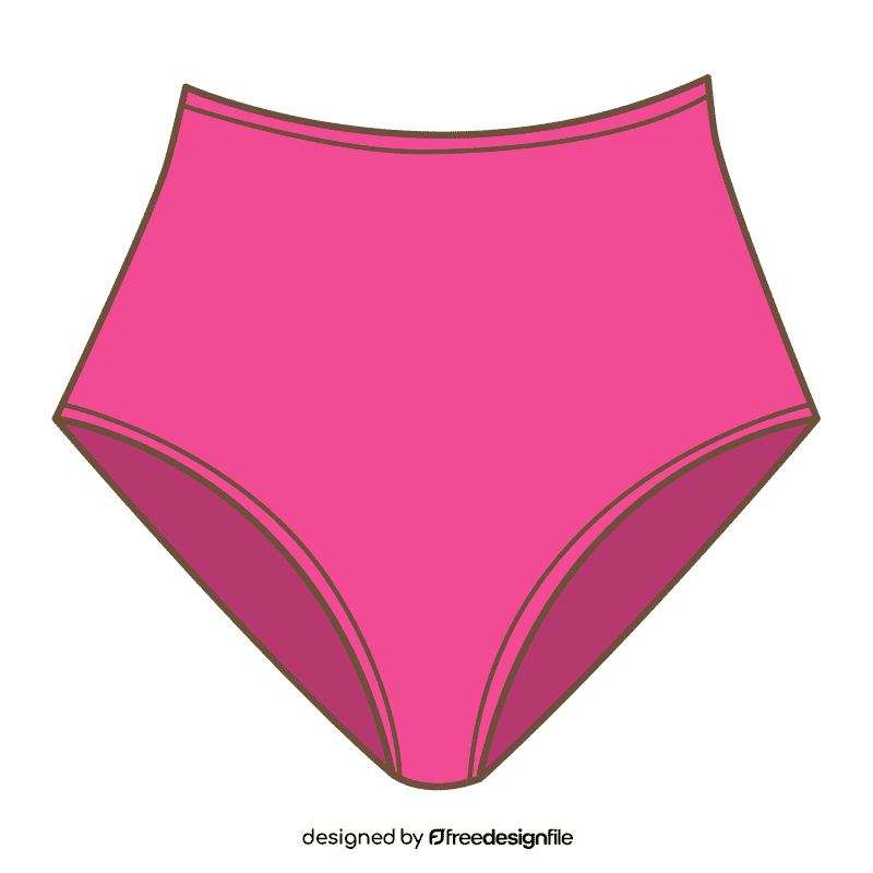 Retro panties clipart
