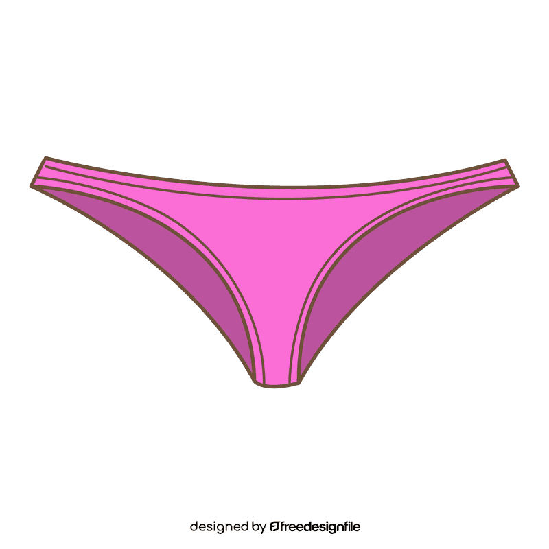 String panties clipart