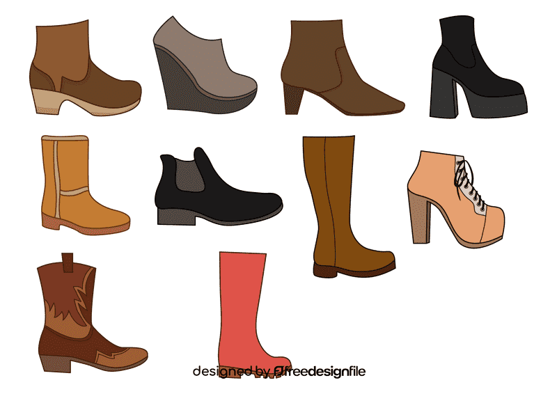 Boots vector