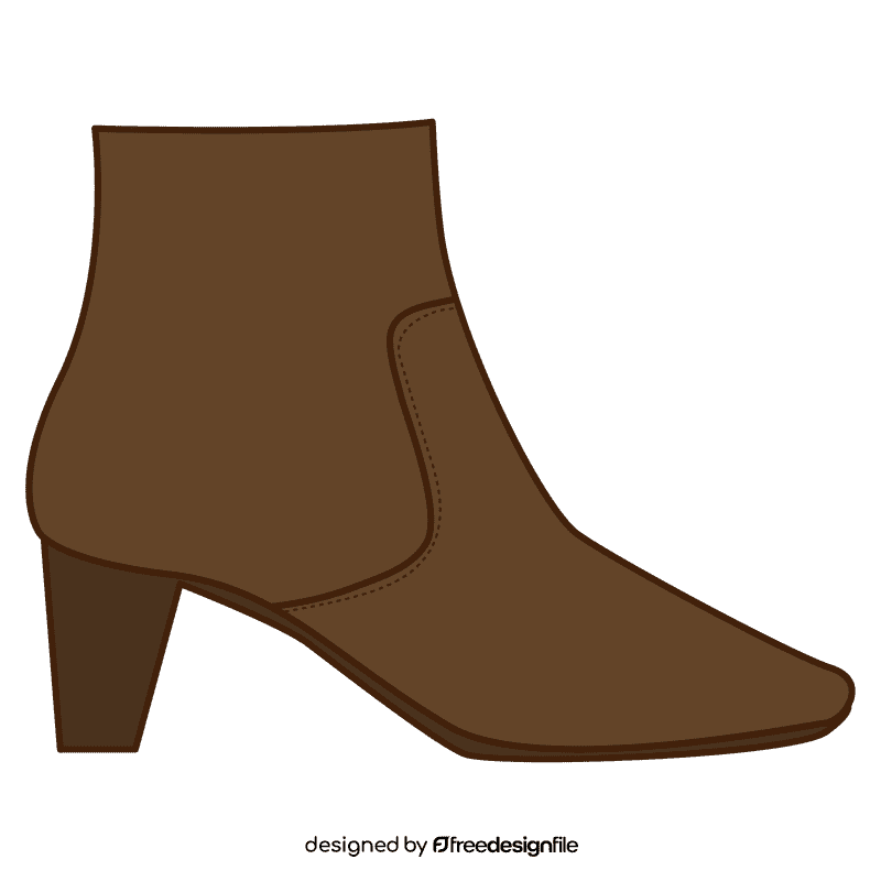 Ankle boots clipart