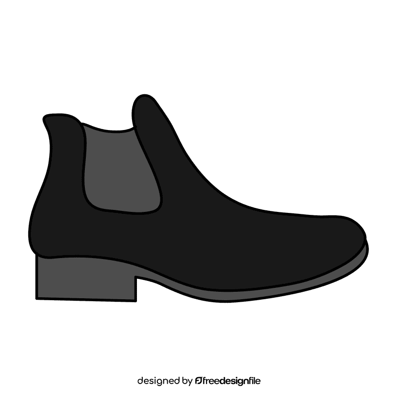 Chelsea boots clipart