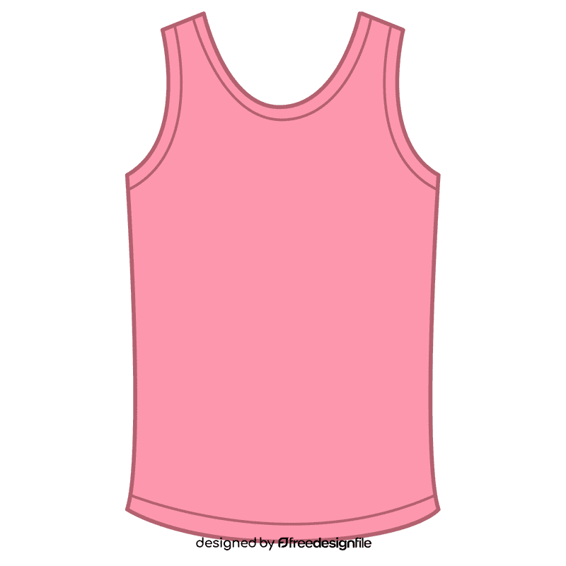 Basic tank top clipart