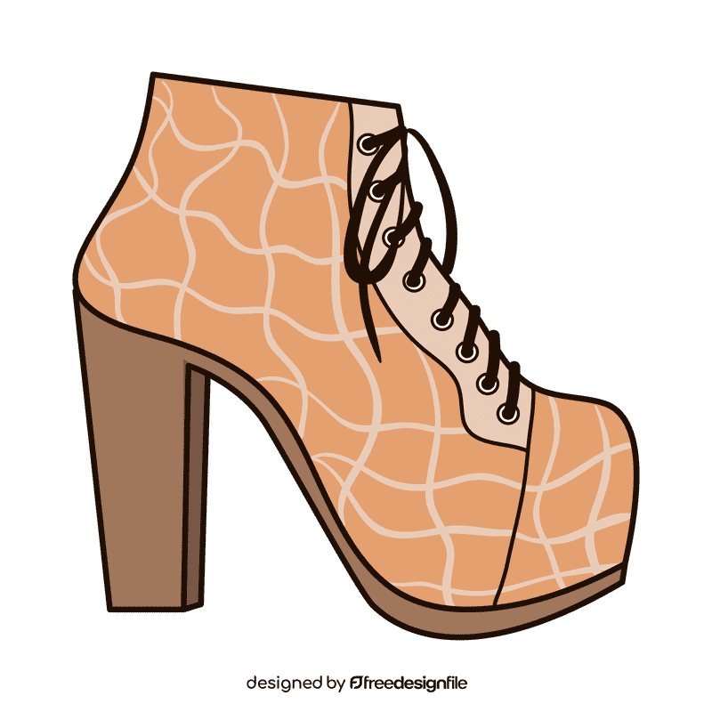 Lita boots clipart