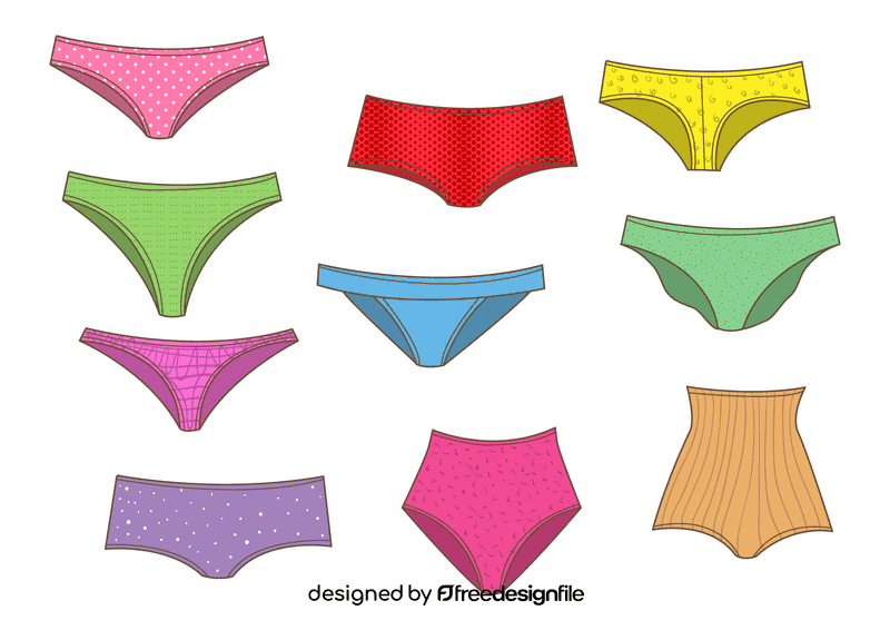Panties vector