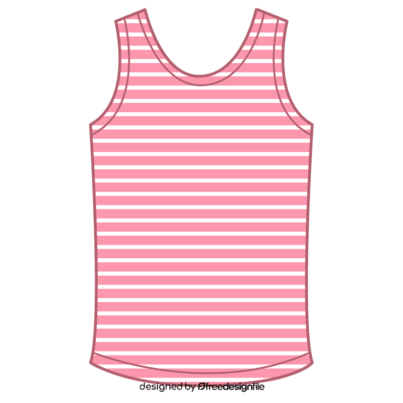 Basic tank top clipart