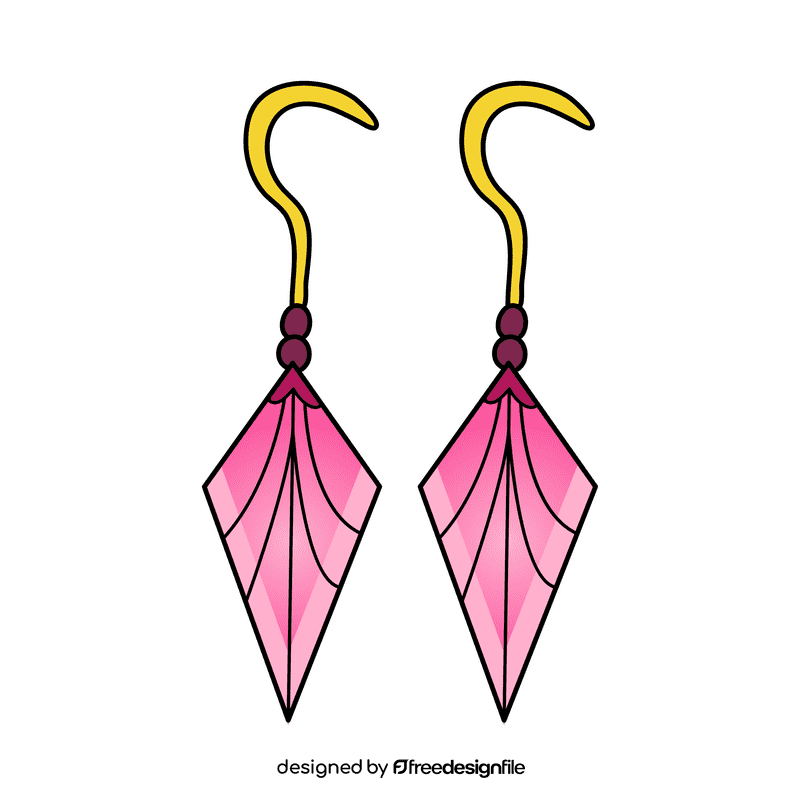 Hook earring clipart