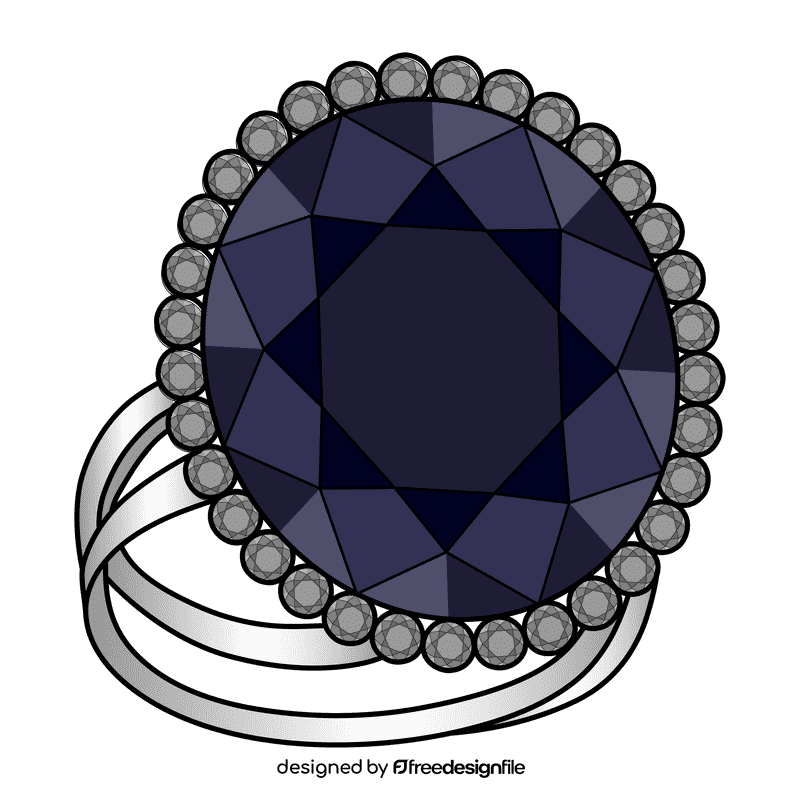 Cocktail ring clipart