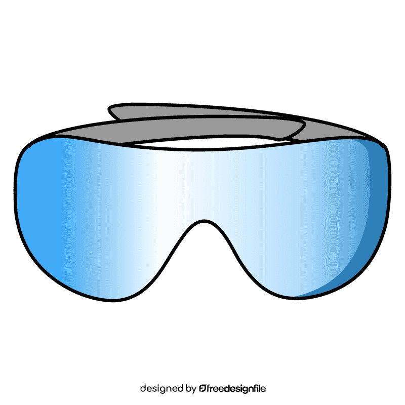 Shield sunglass clipart