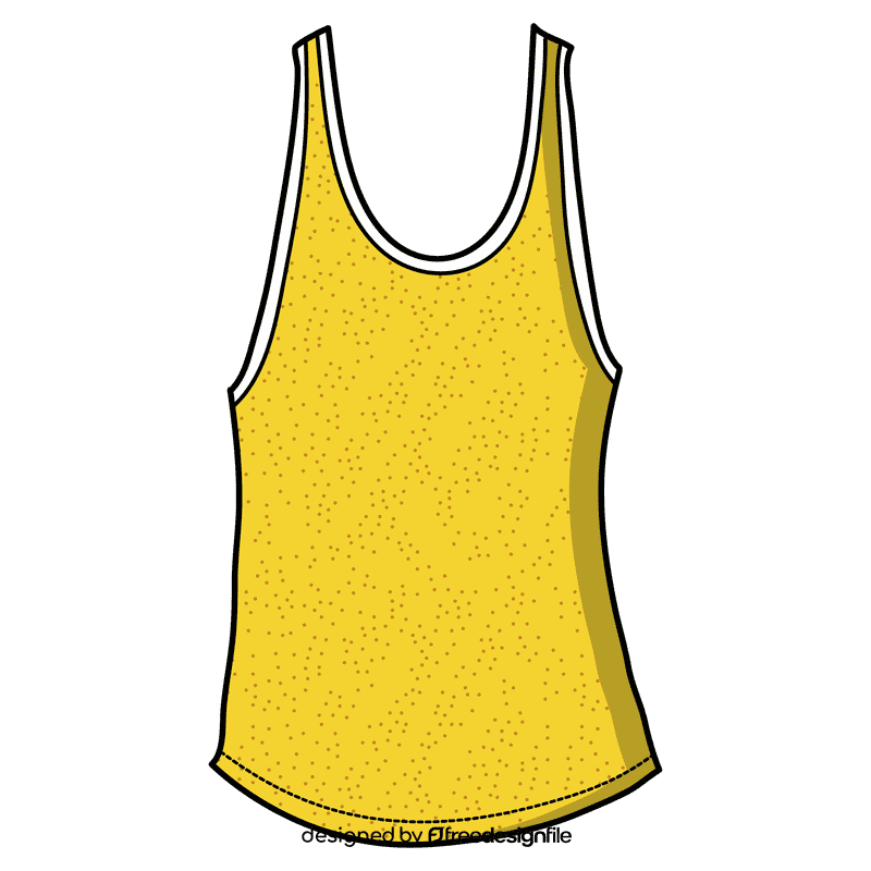 Gym vest clipart