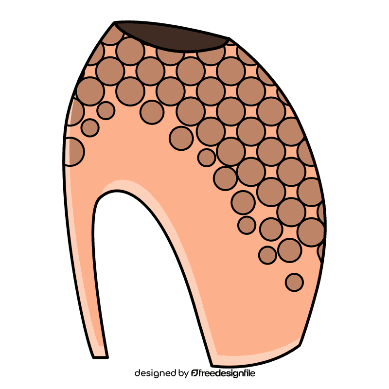 Lobster claw heel clipart