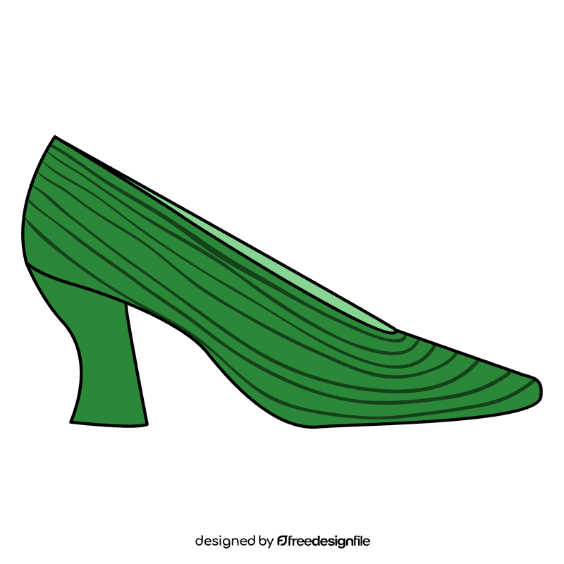 Spool heel clipart