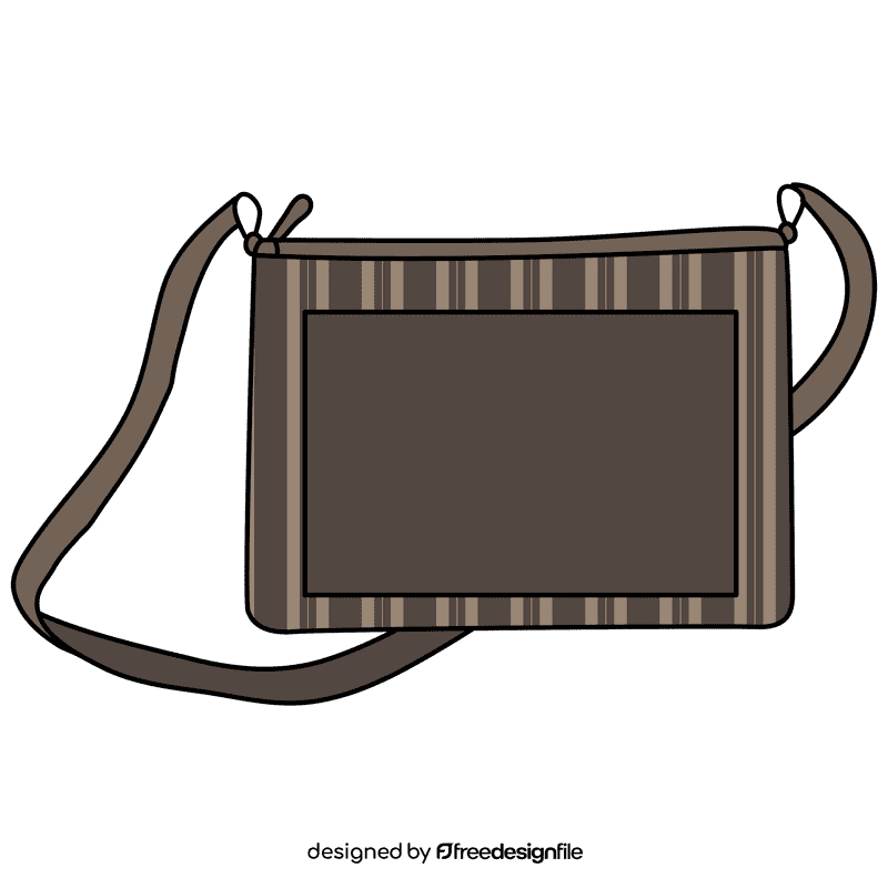 Shoulder purse clipart