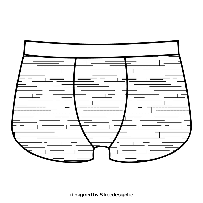 Hipster black and white clipart