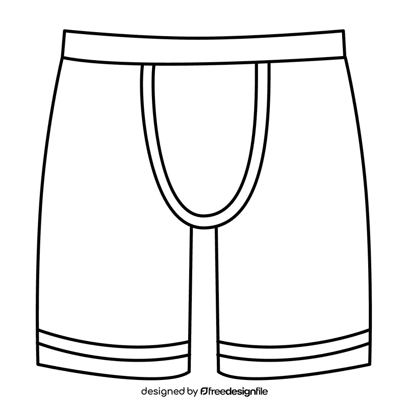 Midway brief black and white clipart