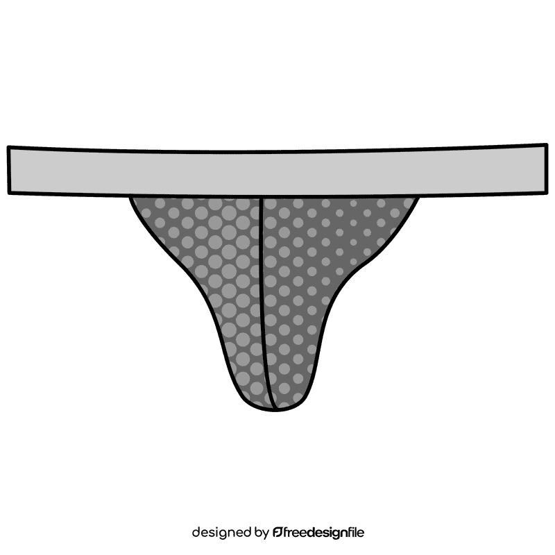 String brief clipart