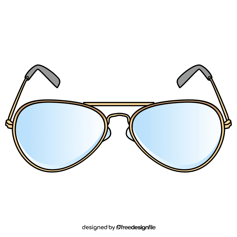 Outlaw glasses clipart