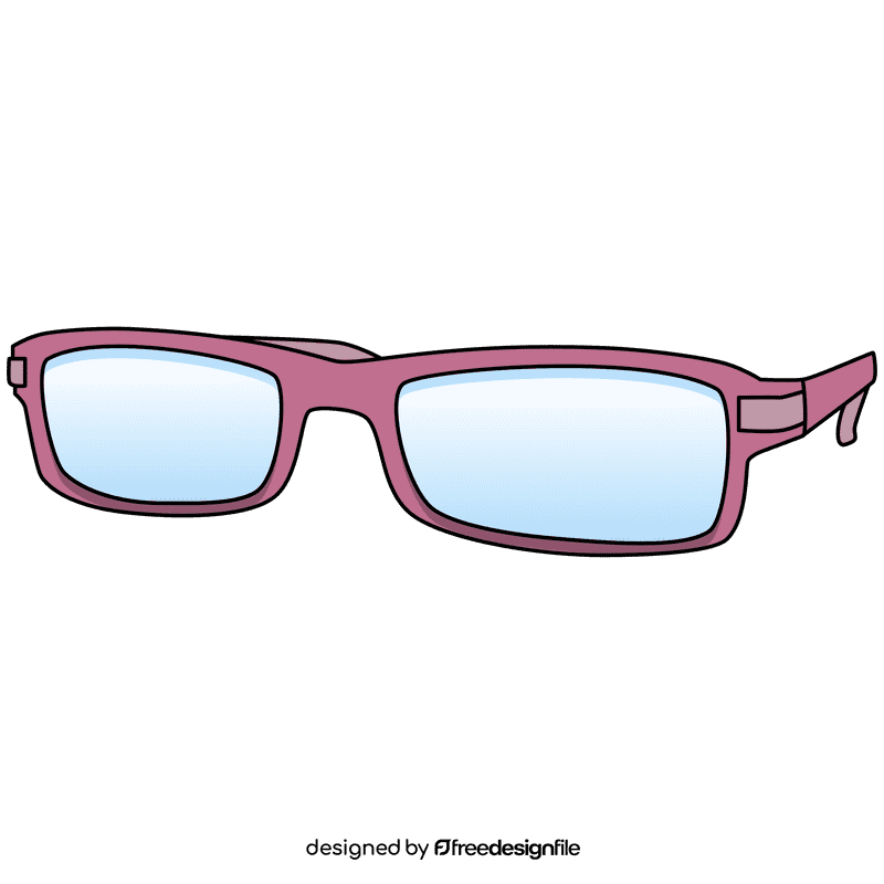 Rectangle reading glasses clipart