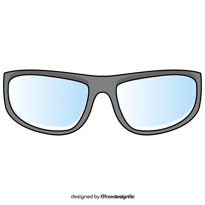 Warp biker glasses clipart