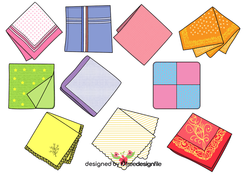 Handkerchief vector
