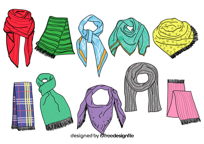 Scarf vector