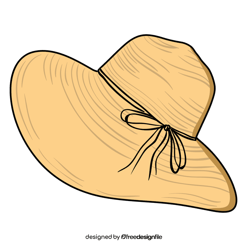 Floppy sunhat clipart