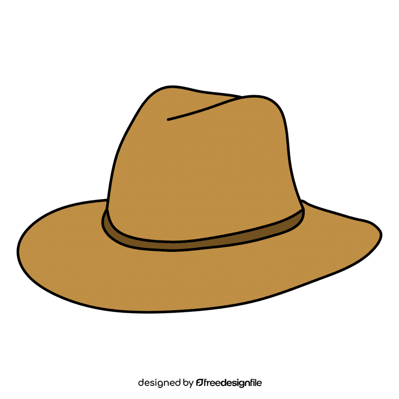Straw sunhat clipart