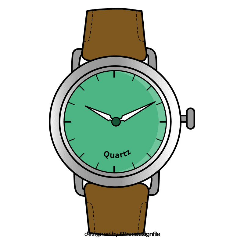 Quartz watch clipart