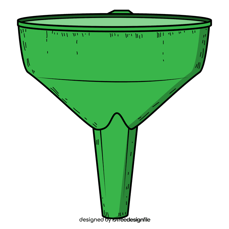 Cooking oil funnel clipart