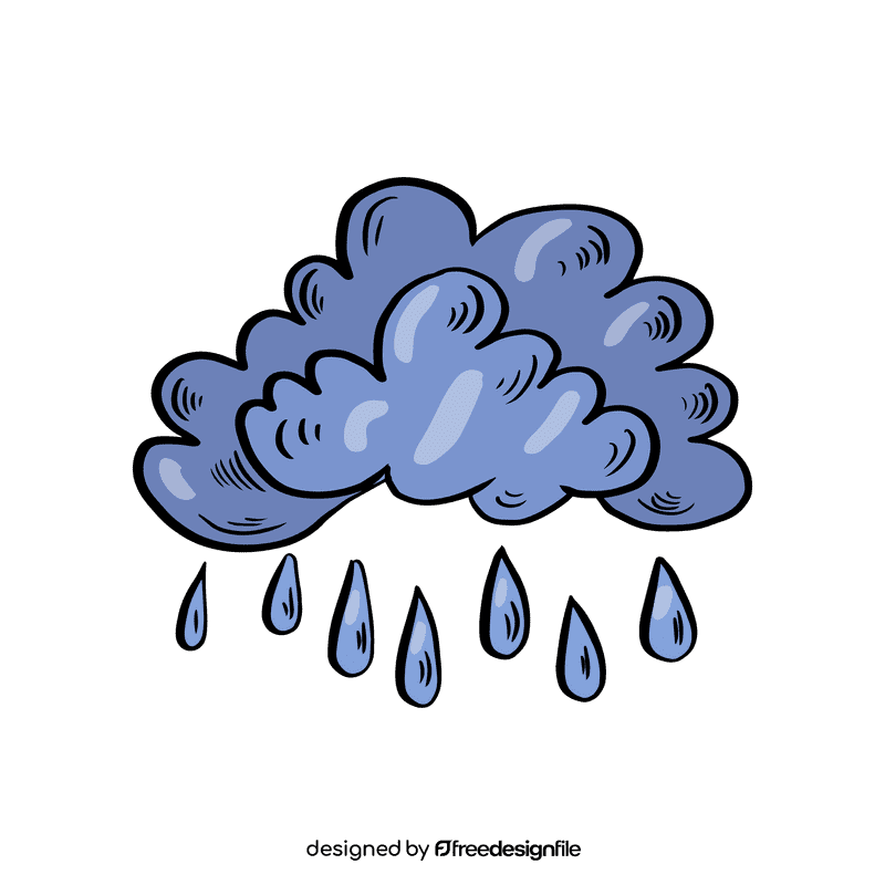 Climate rainy day clipart