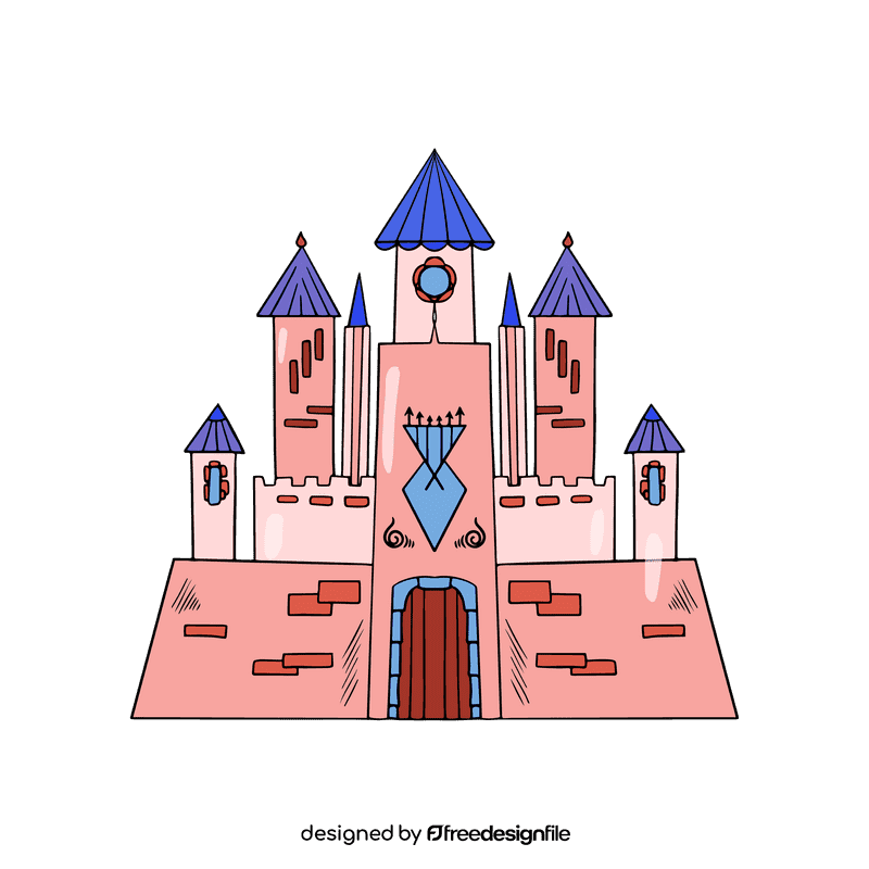Disney castle clipart