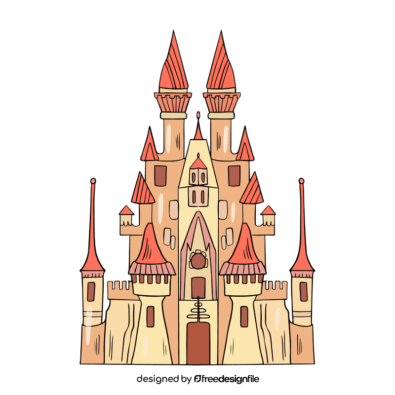 Disney castle clipart