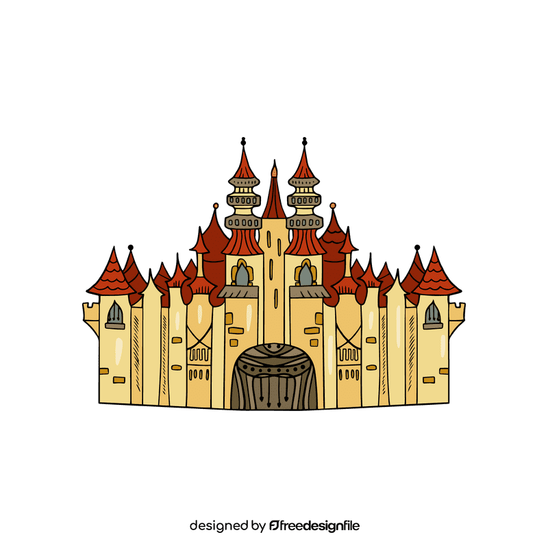 Disney castle clipart