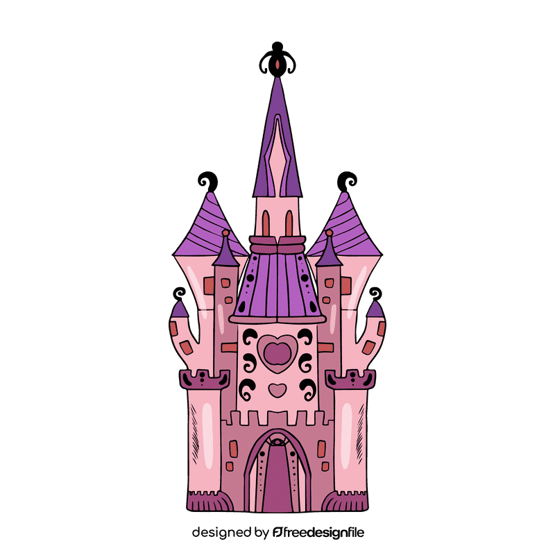 Disney castle clipart
