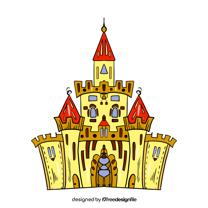 Disney castle clipart