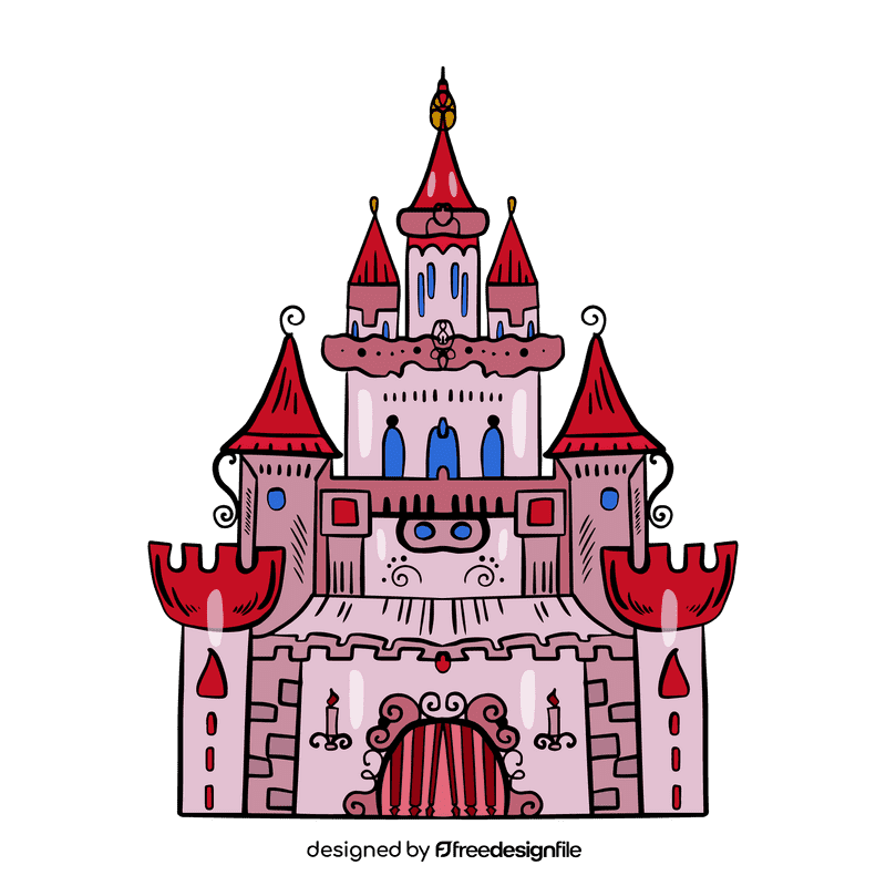 Disney castle clipart