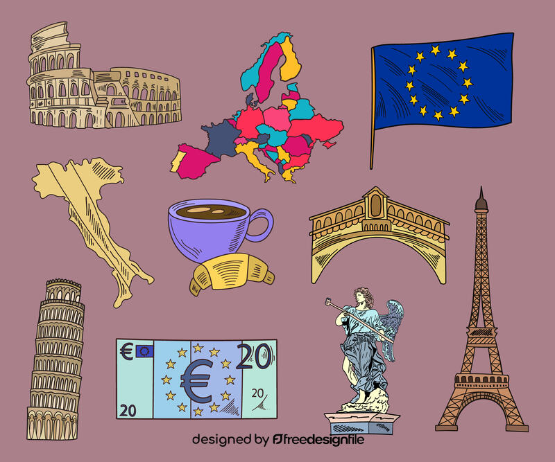 Europe vector