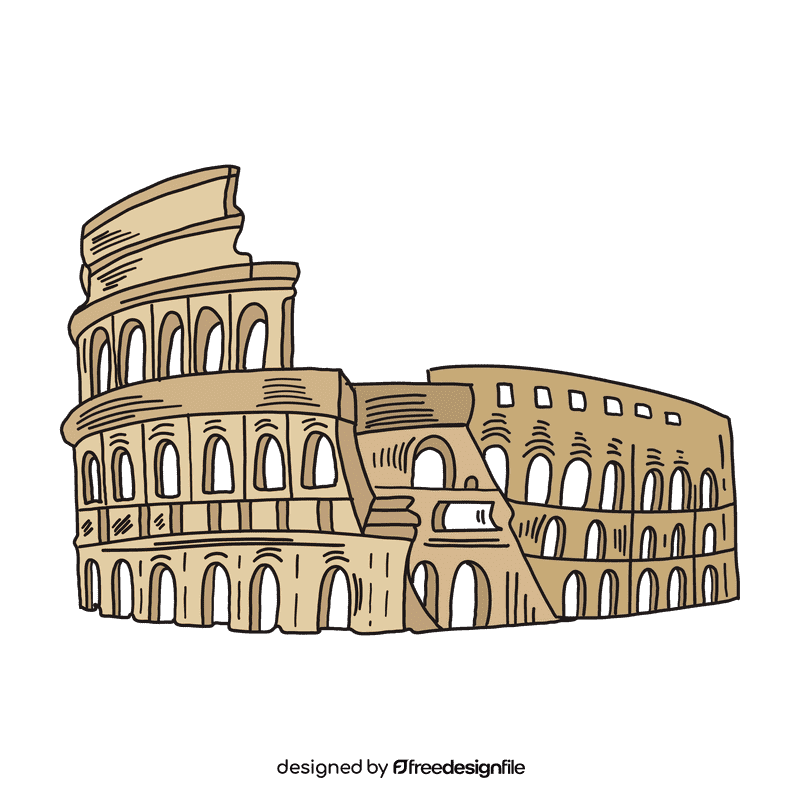 Colosseum clipart