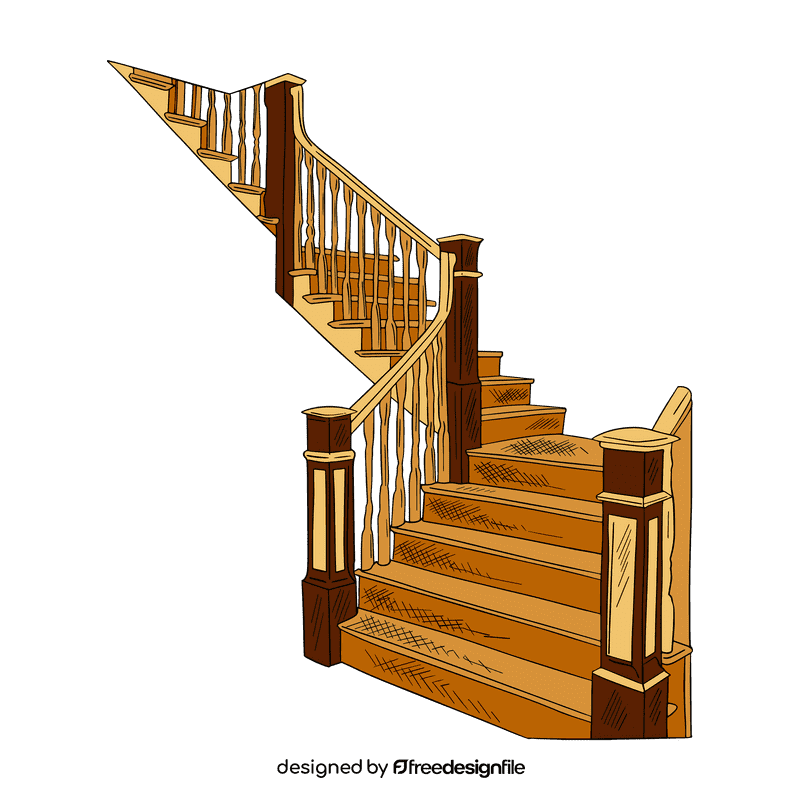 Staircase clipart
