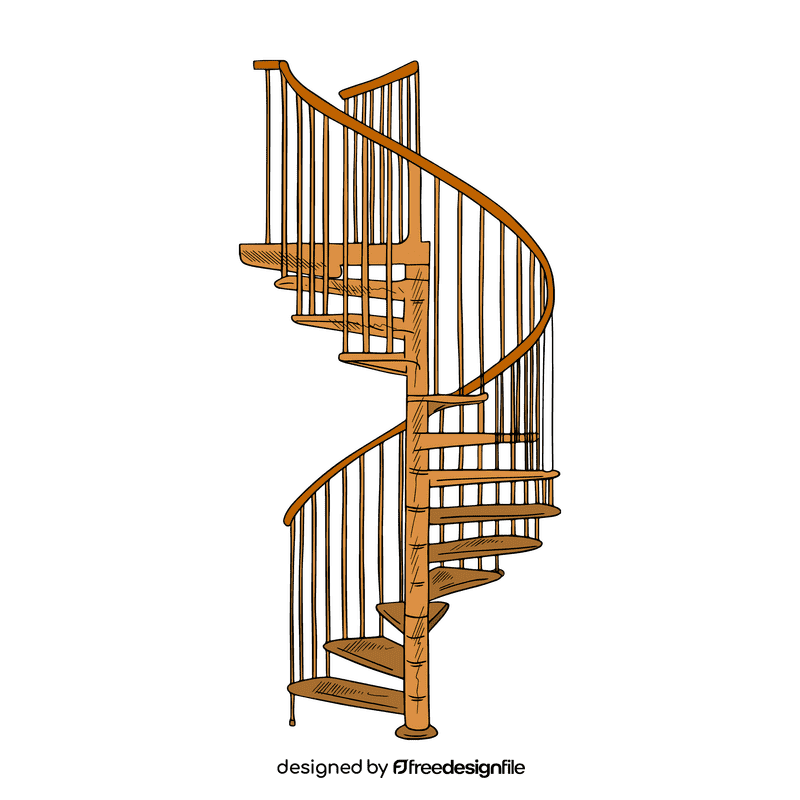 Staircase clipart