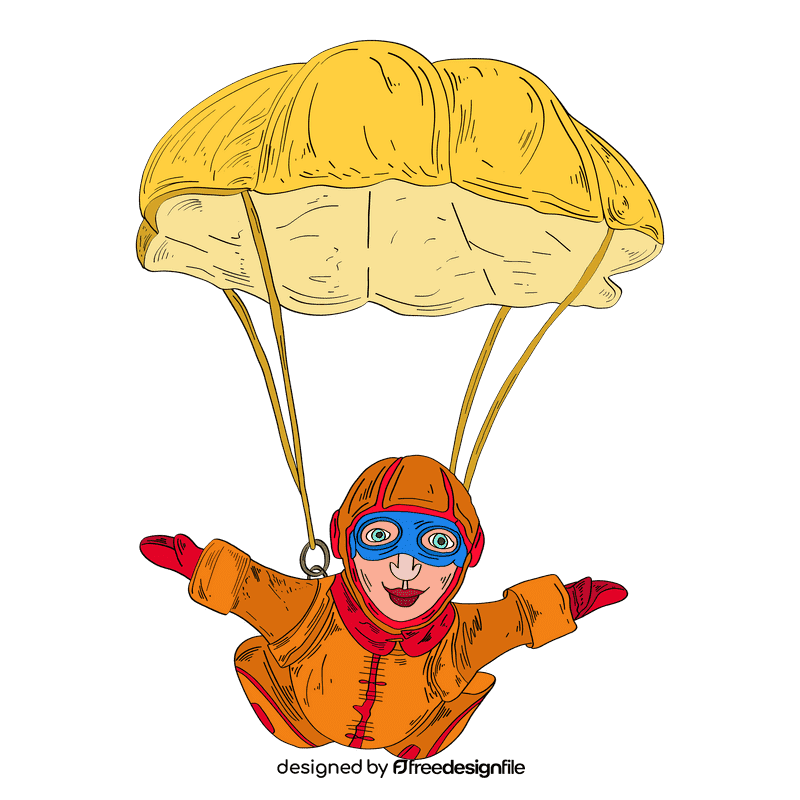 Parachute clipart