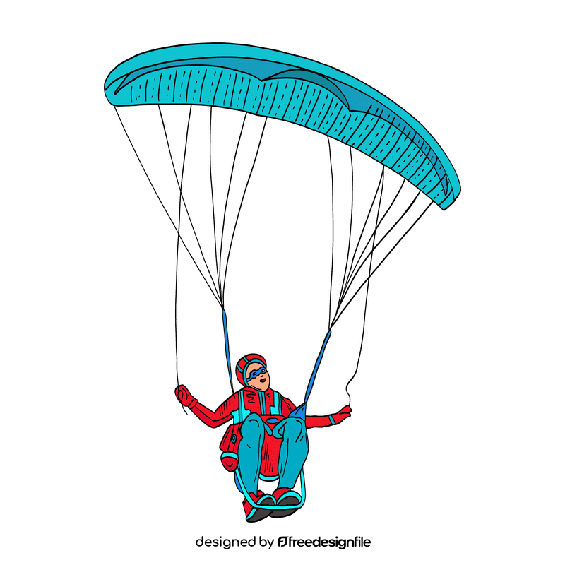 Parachute clipart