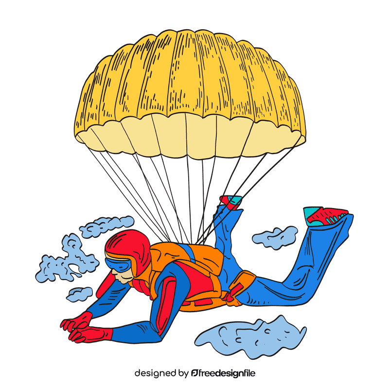 Parachute clipart