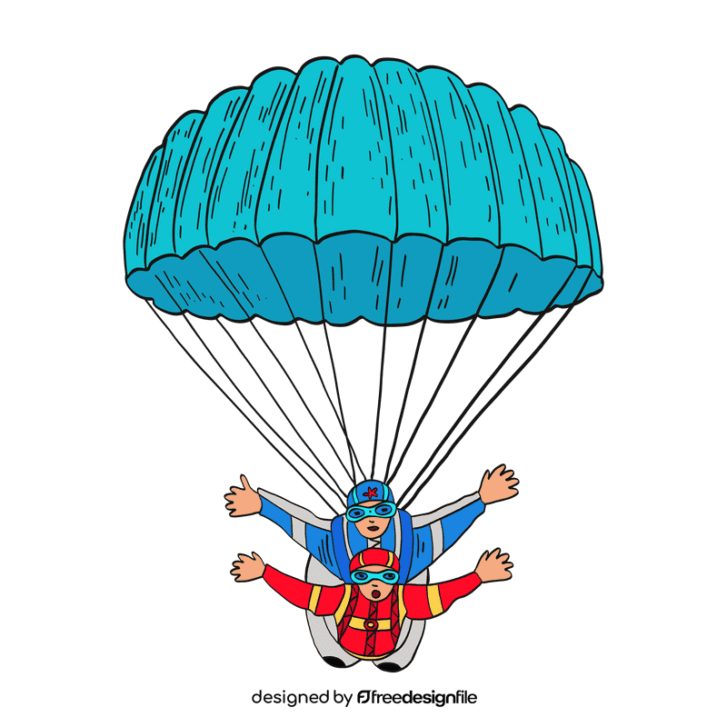 Parachute clipart
